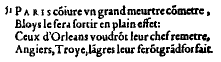 Quatrain (III,51) de l'édition du Macé Bonhomme