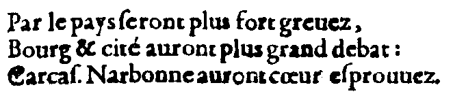 Quatrain (I,5) de l'édition 1605