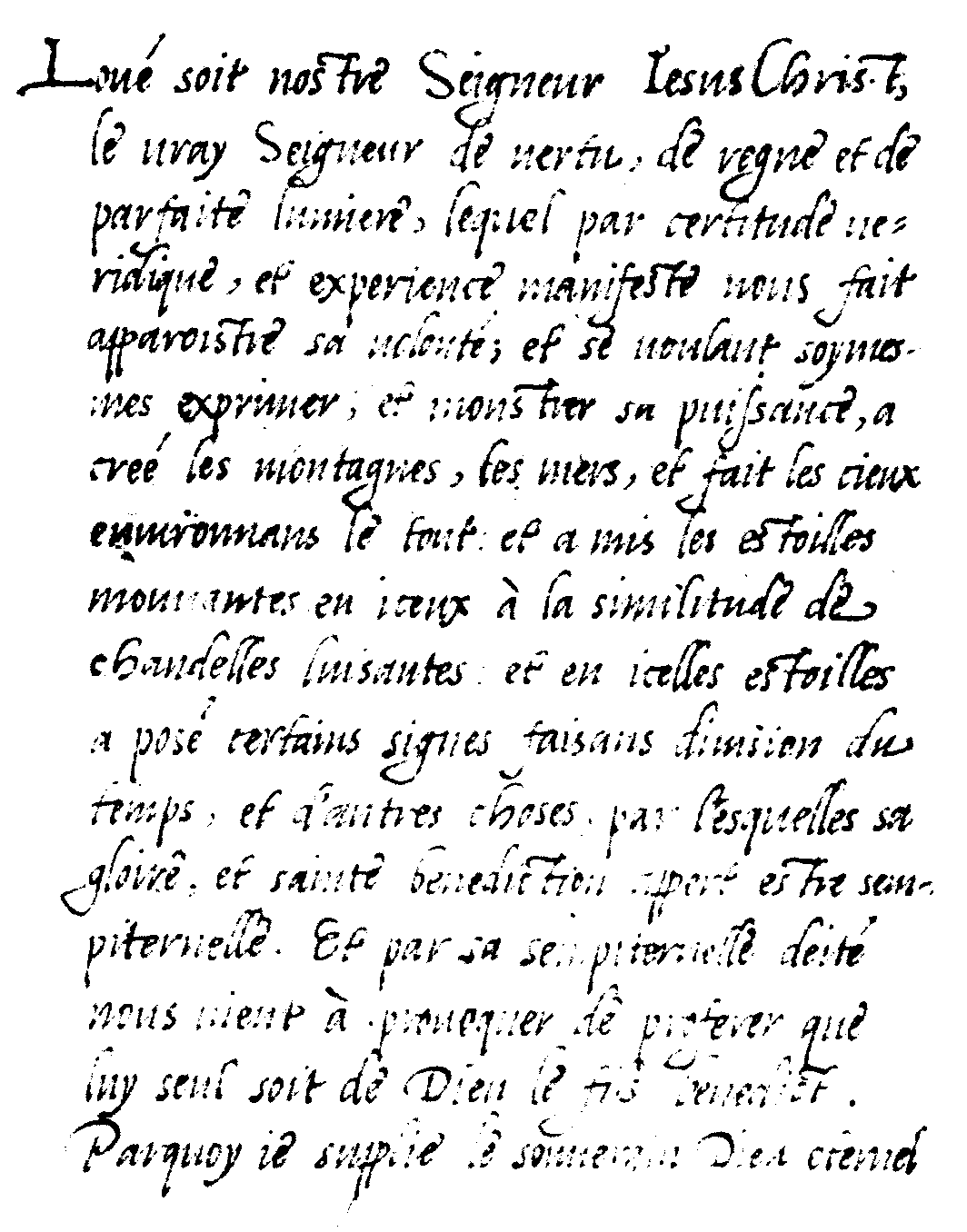 Epître à Pie IV