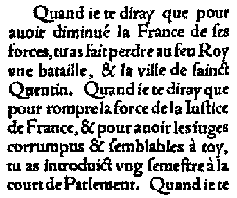 Extrait de lEpistre au Tigre