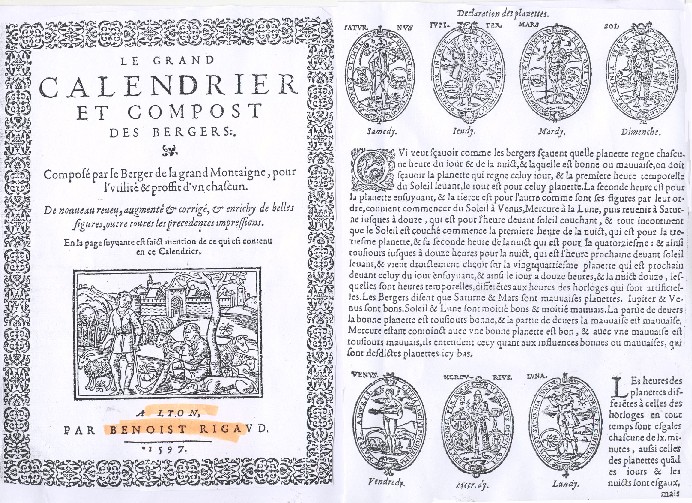 vignettes mythologico-planétaires
